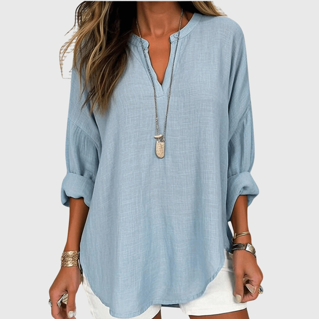 Lenara™ Breezy-Chic Beach Shirt