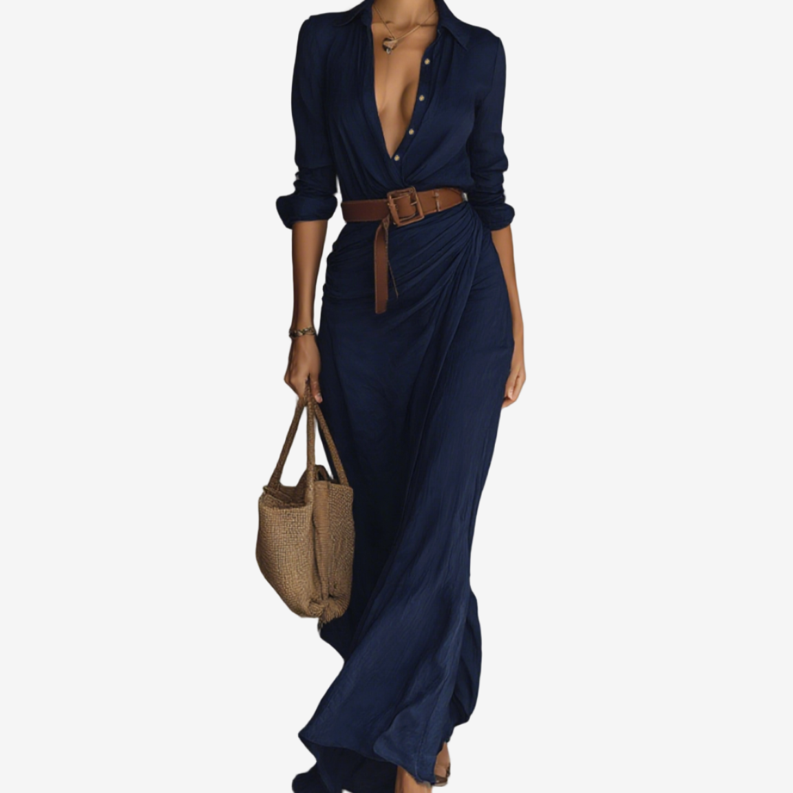 Maxi Elegant Dress — Timeless Sophistication