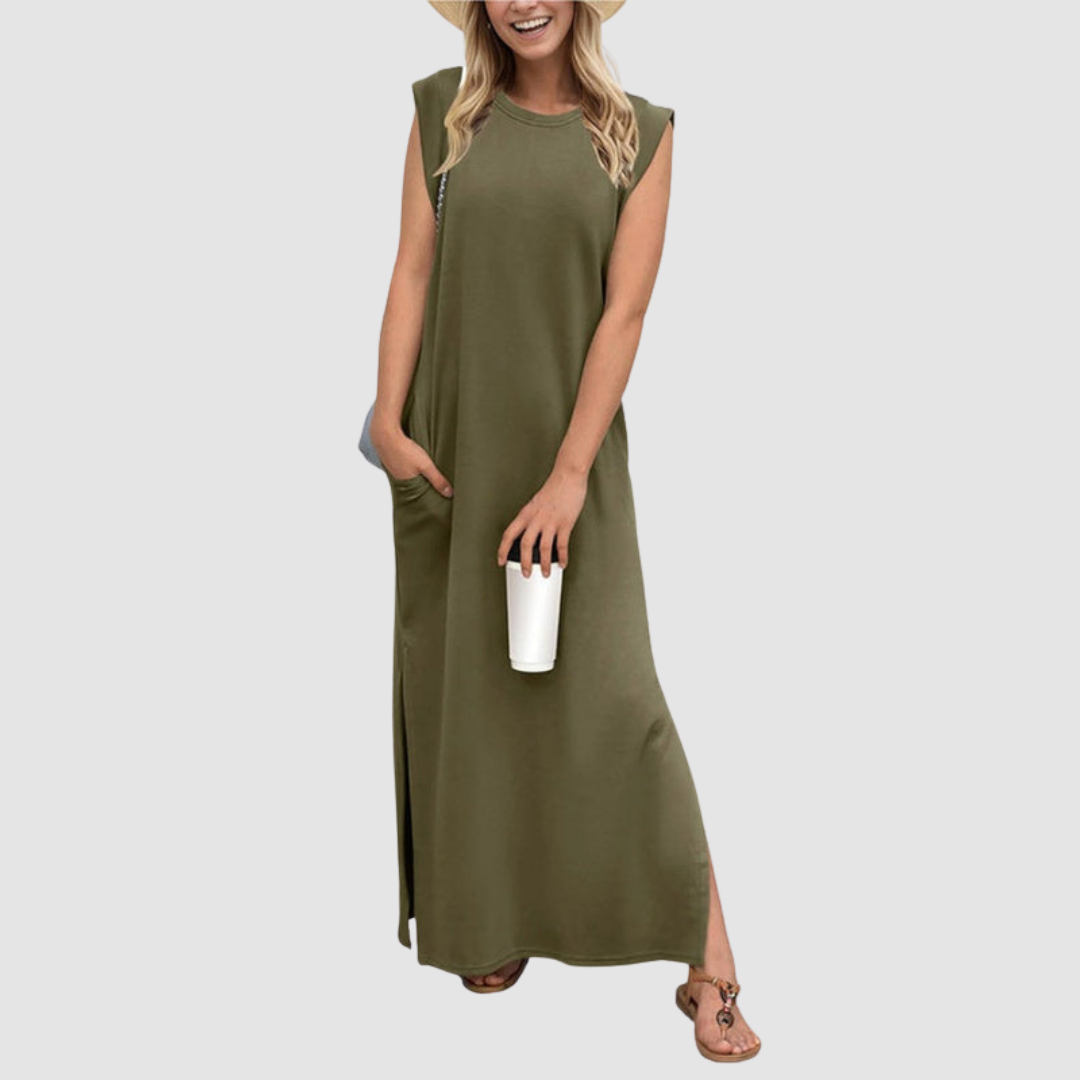 Elegant Maxi Dress - Timeless Glamour in a Flowing Silhouette