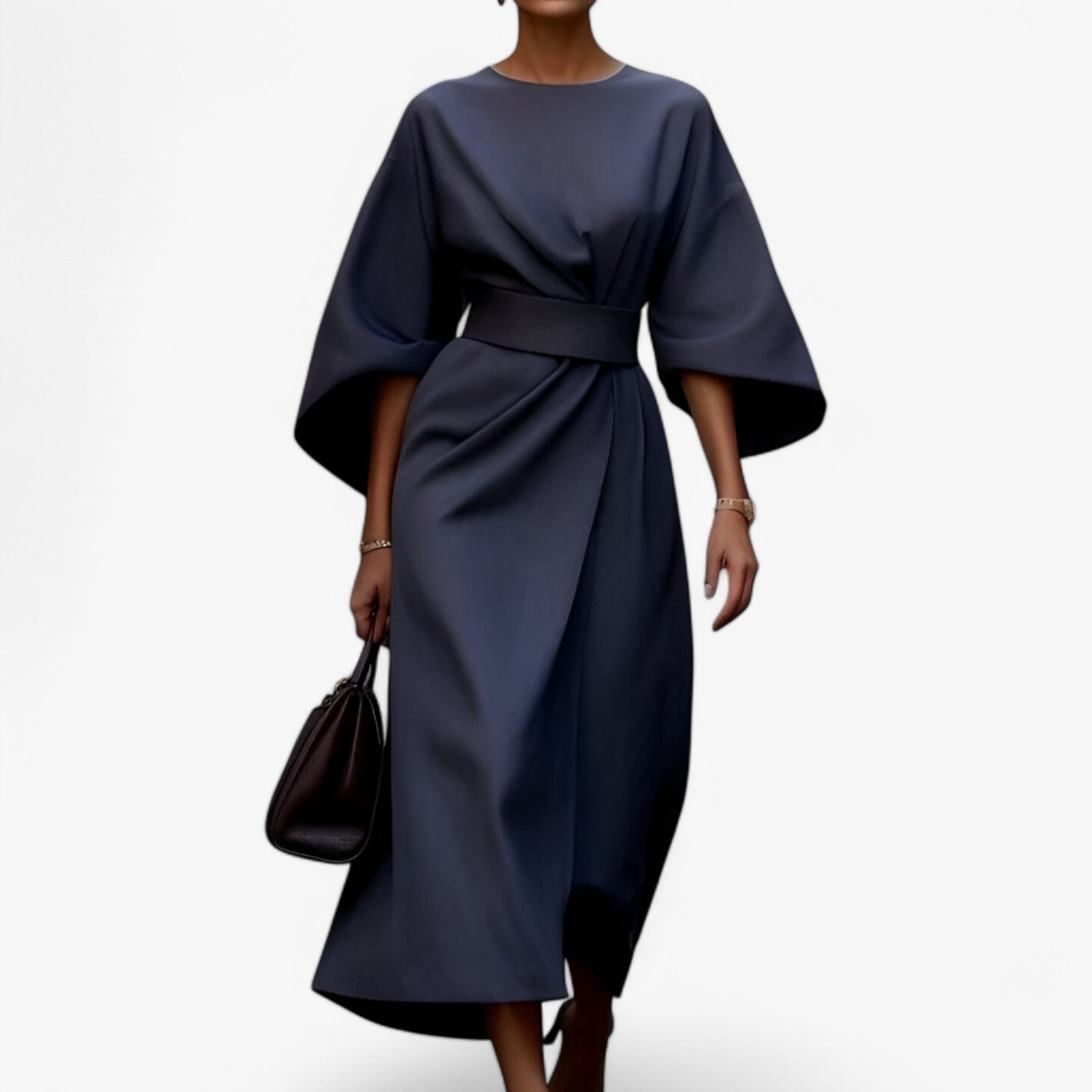 Nova – Asymmetric dress with modern, graceful elegance