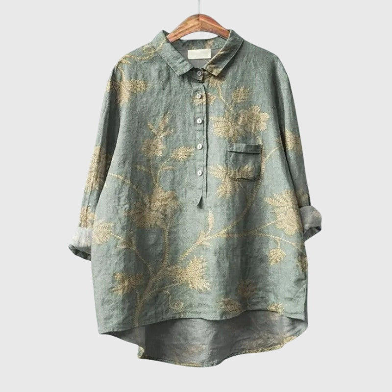 Elly™ Elegant Blouse - Effortless Style, Modern Chic