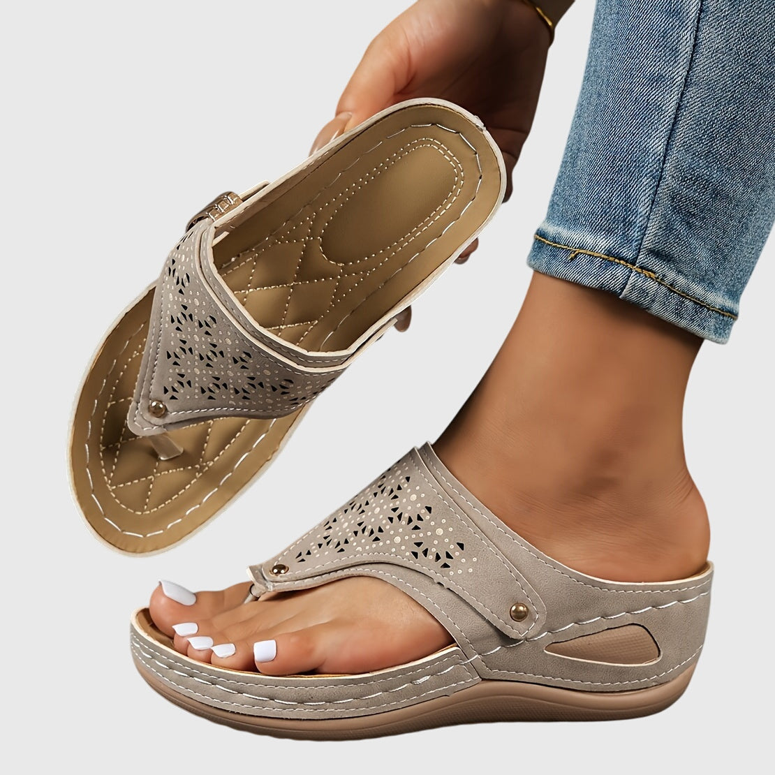Livia™ Cozy Sandals - All-Day Ultimate Comfort