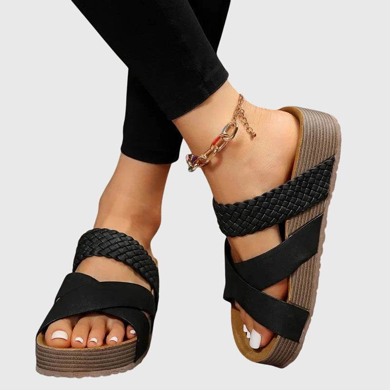 Sophie™ Comfort Orthopedic Sandals – All-Day Support & Plush Cushioning