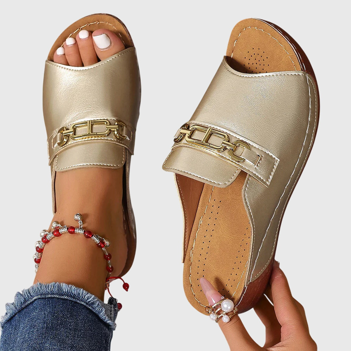 Kimberly™ Cloud-Soft Cozy Sandals