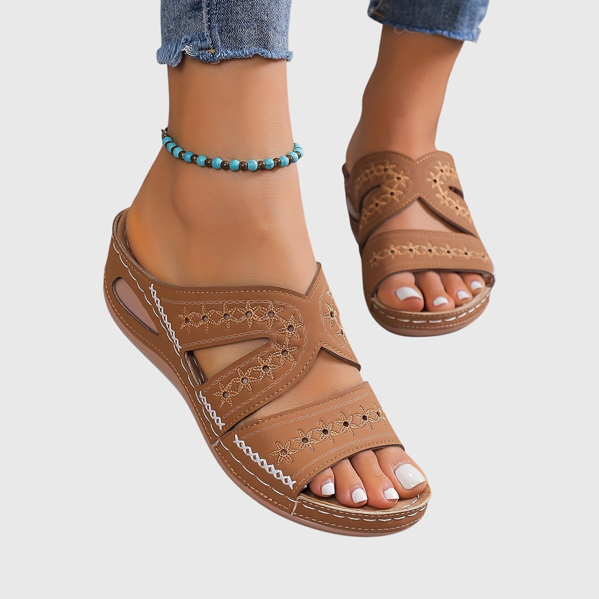 Noëlle™ Ultra-Light Orthopedic Sandals — Featherweight Comfort with Superior Support