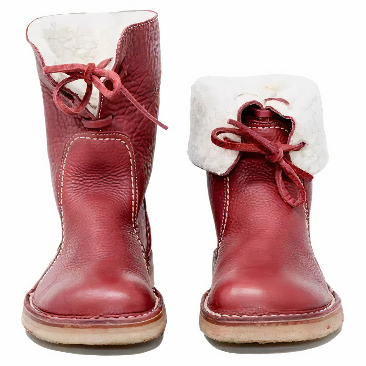 Elegant Women's Casual Leather Mid-Calf Boots for Everyday Style and Comfort