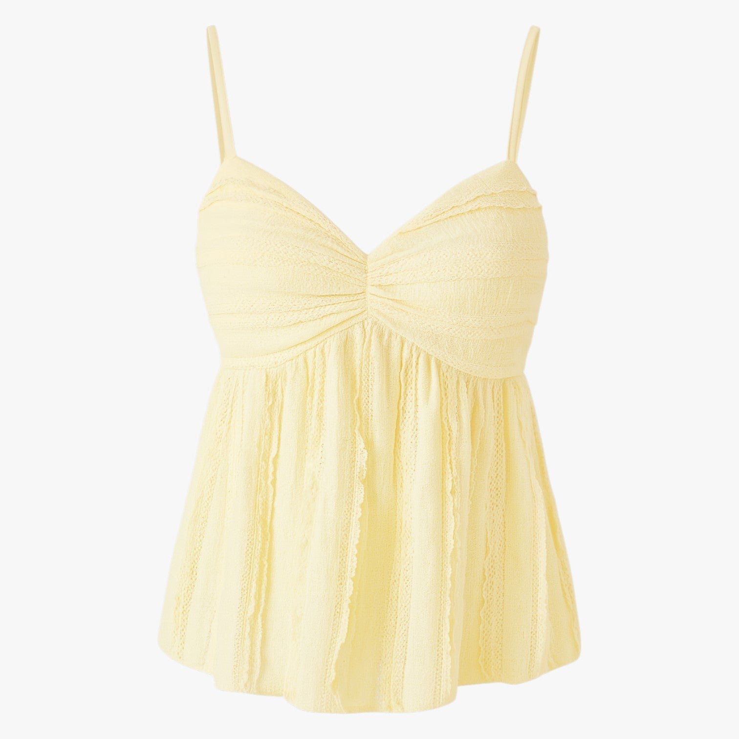 Alina | Slim summer camisole with an open back