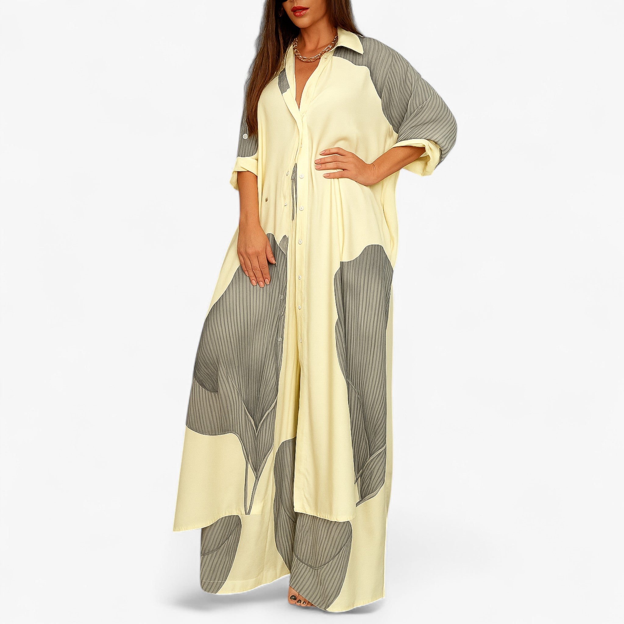 Amelia | Women's Elegant Set with Shirt and Pants