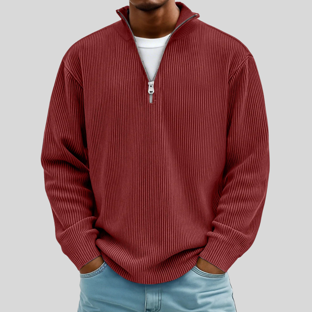 Sleek & Cozy Casual Sweater for Everyday Style