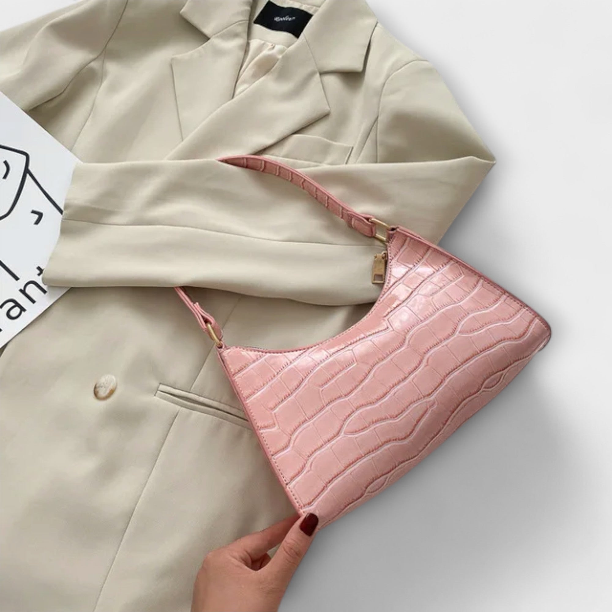 Olivia - Gleaming Leather Bag