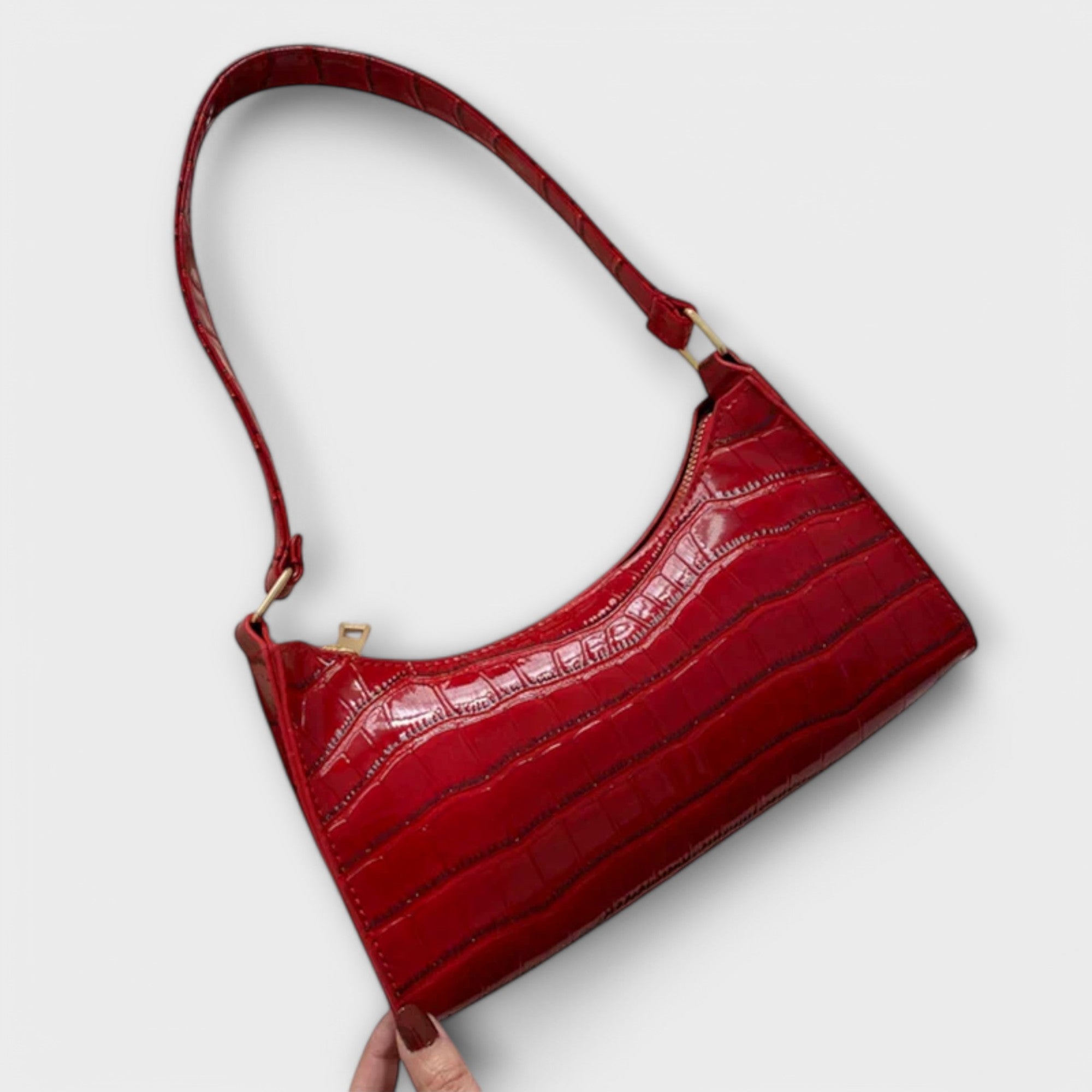 Olivia - Gleaming Leather Bag
