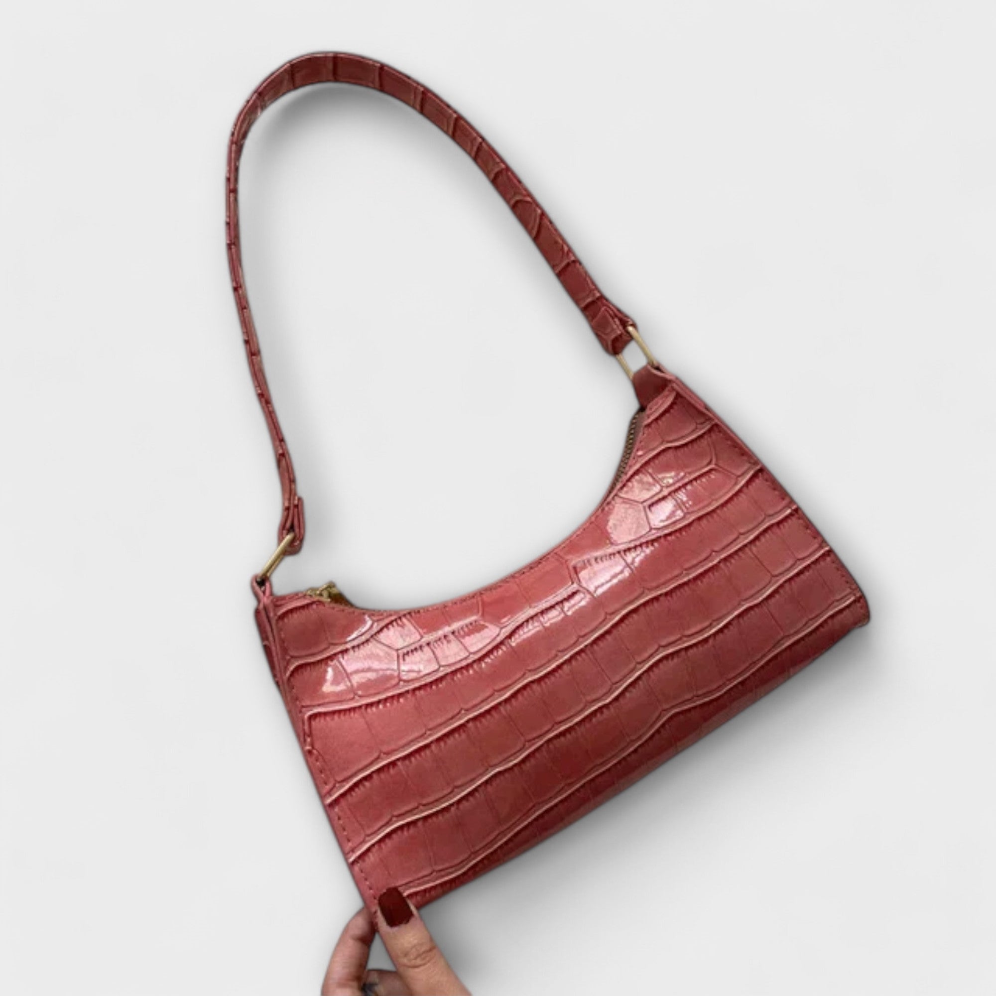 Olivia - Gleaming Leather Bag