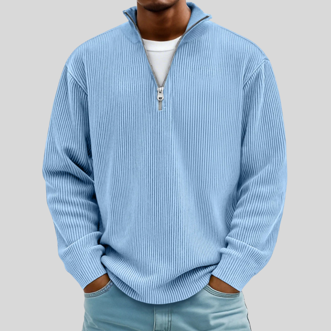 Sleek & Cozy Casual Sweater for Everyday Style
