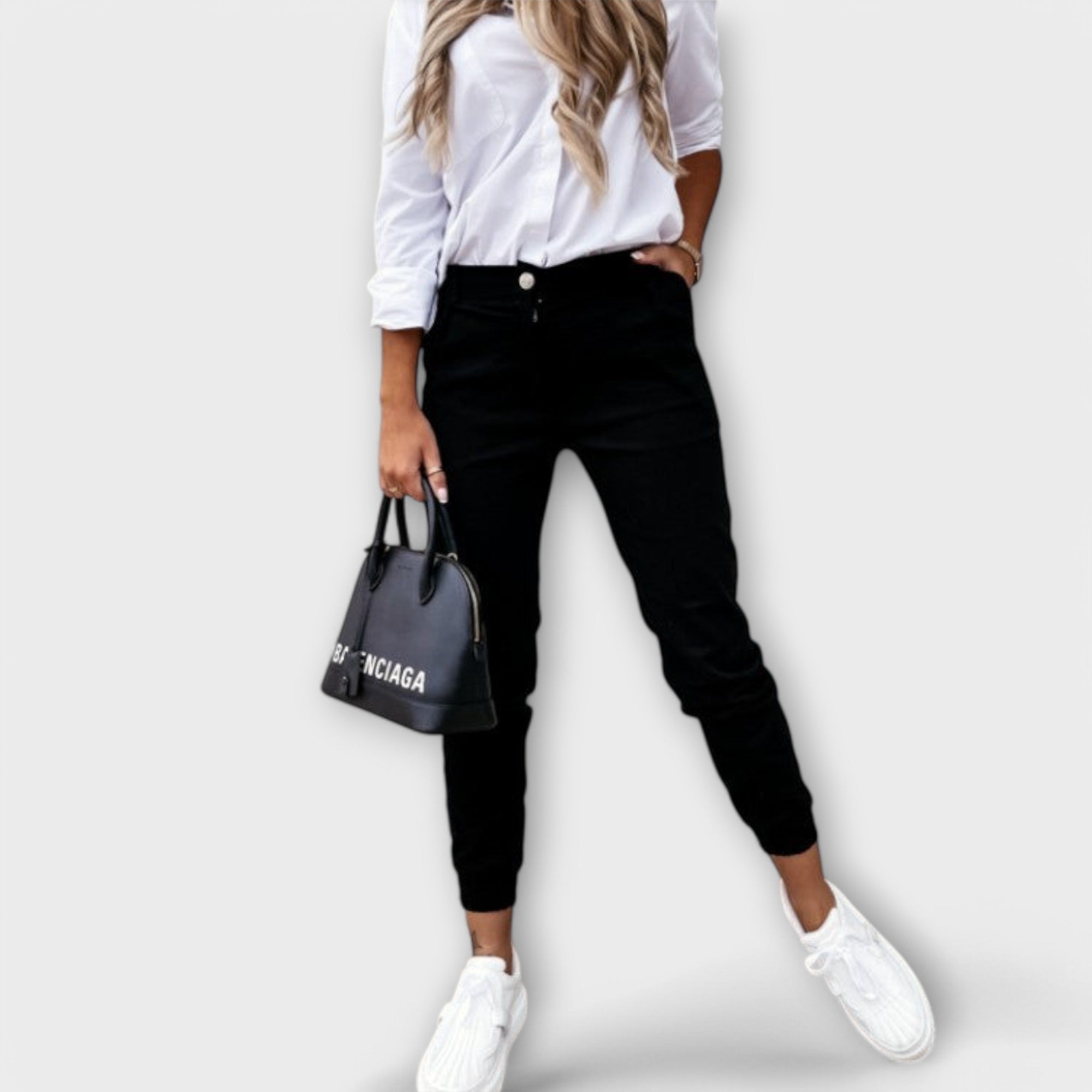 Stretch Pants – Comfort Stretch Fit & Flattering Silhouette