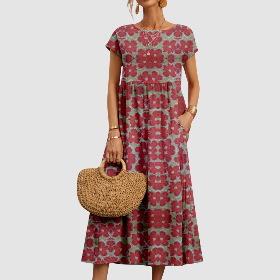 Floral Midi Dress – Elegant Bloom for Every Occasion