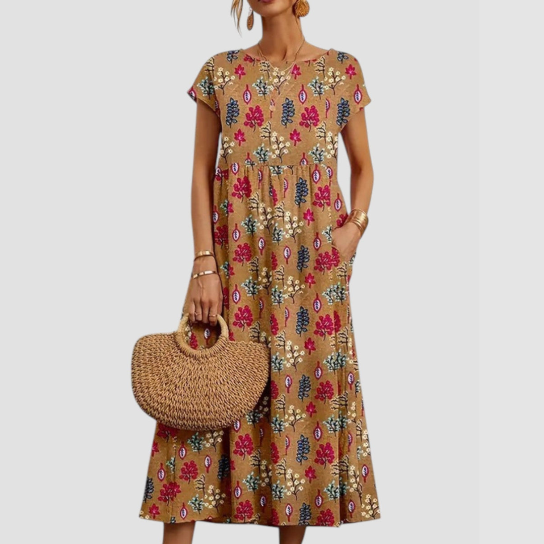 Floral Midi Dress – Elegant Bloom for Every Occasion