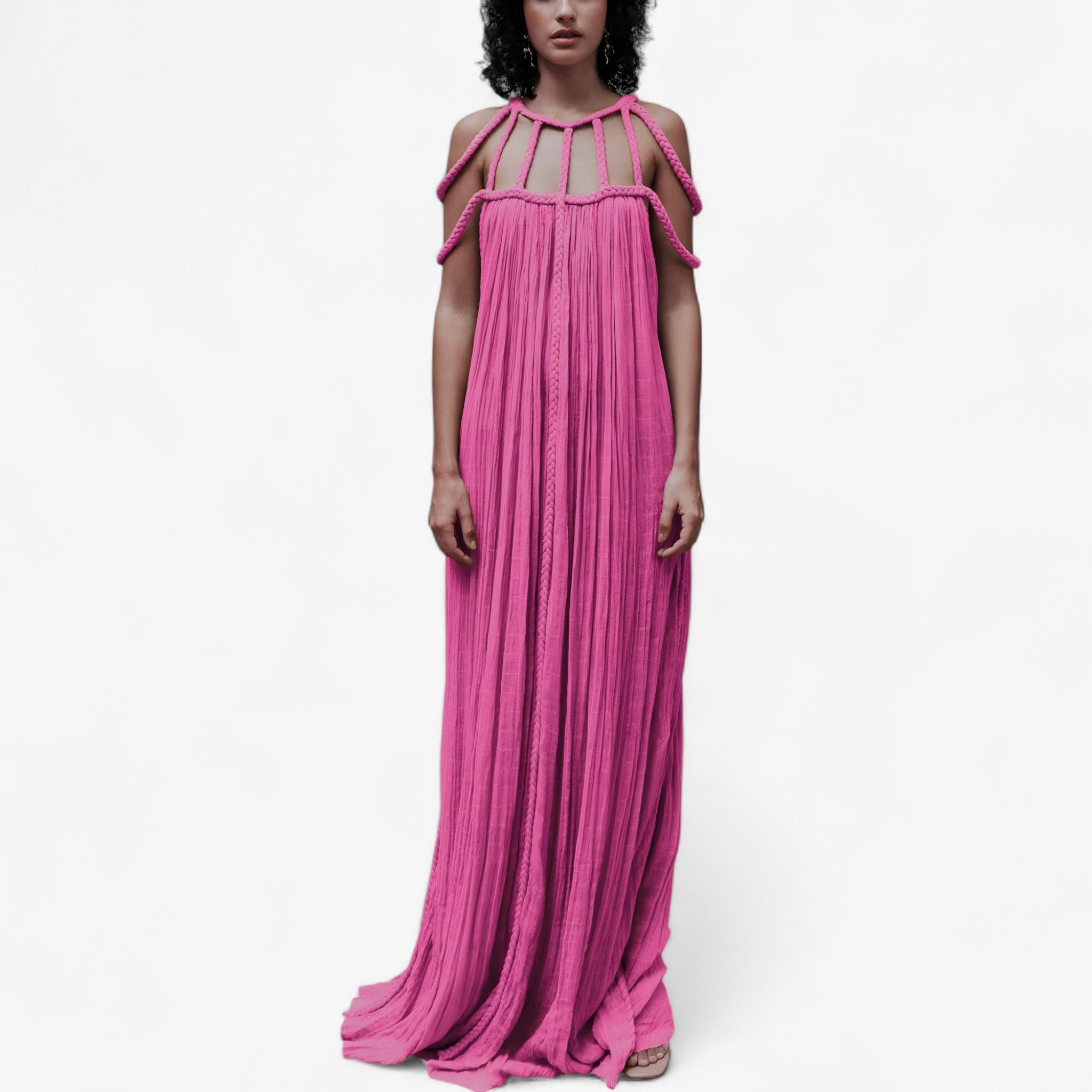 Linette Long Dress – Elegant and Comfortable
