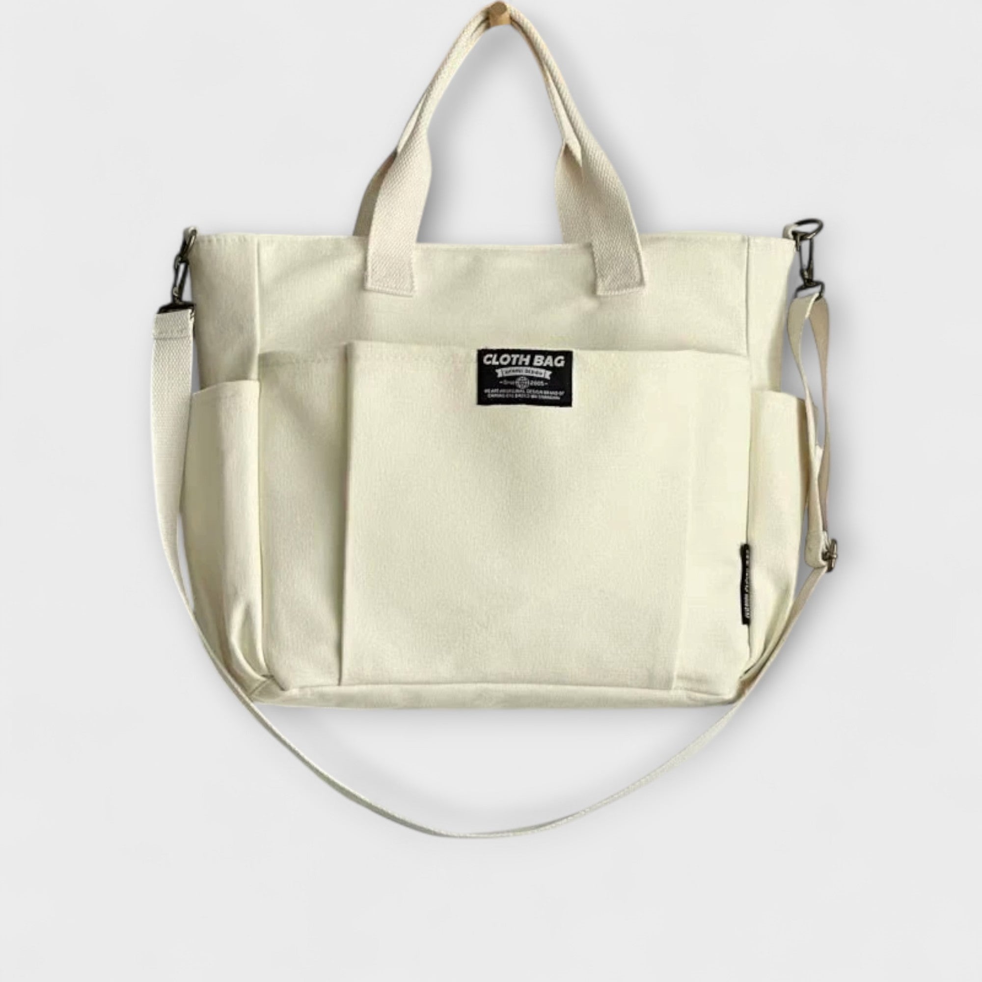 Olivia - Sleek Minimalist Canvas Tote Bag