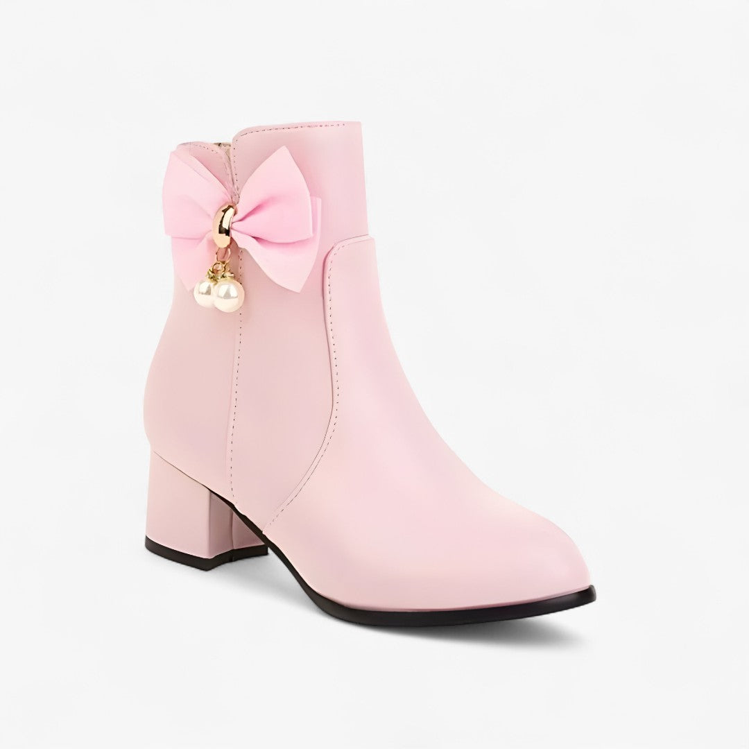 Isabelle | Ankle boots with bow and heel