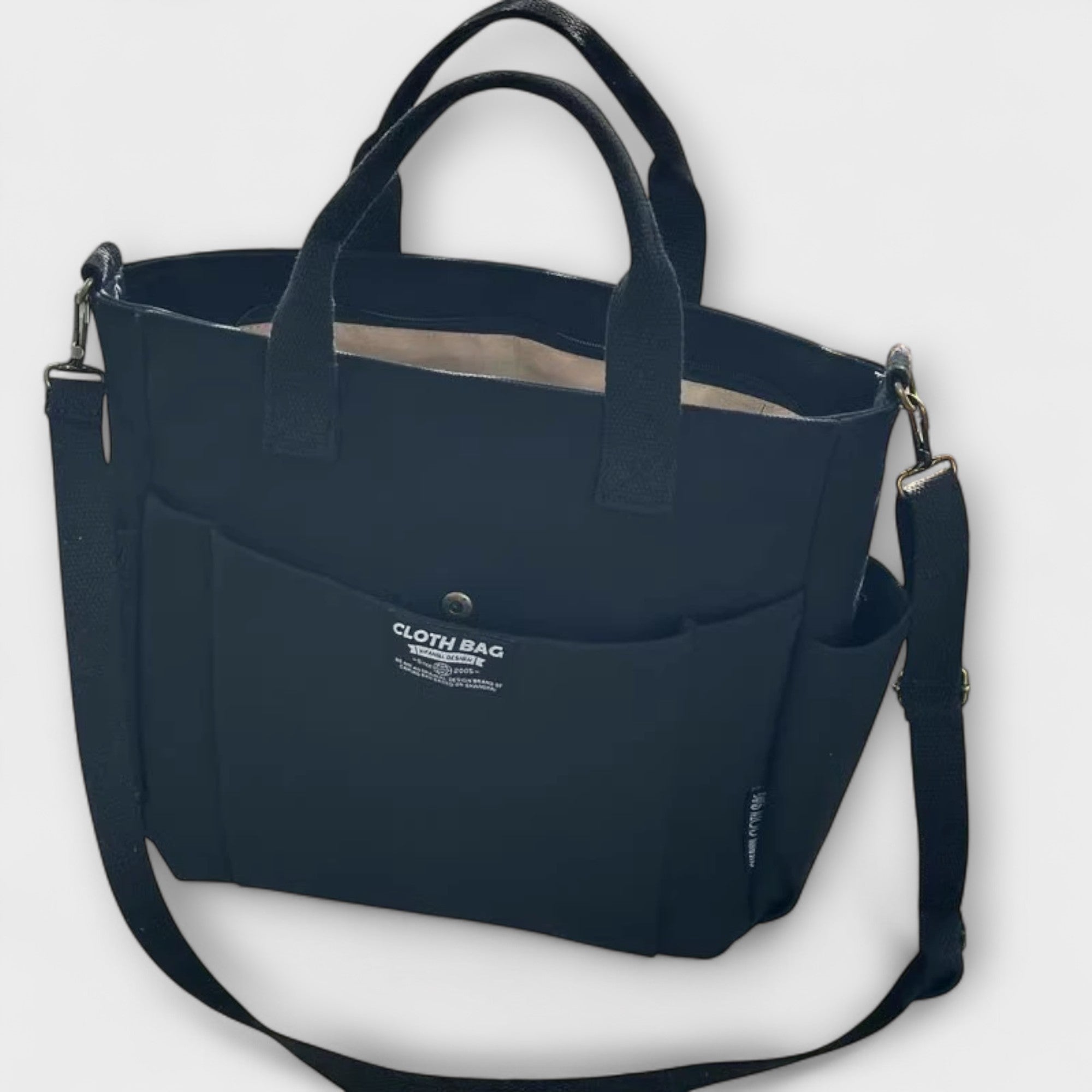 Olivia - Sleek Minimalist Canvas Tote Bag