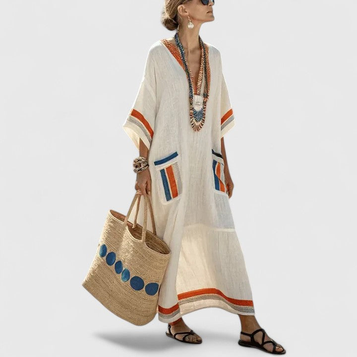 Arabella | Effortlessly Elegant Bohemian Dress for a Free-Spirited Look