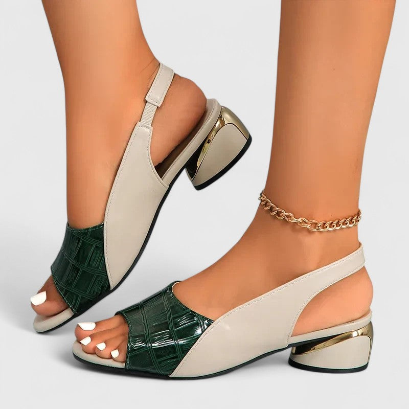 Mariah Leather Sandals — Chic & Timeless