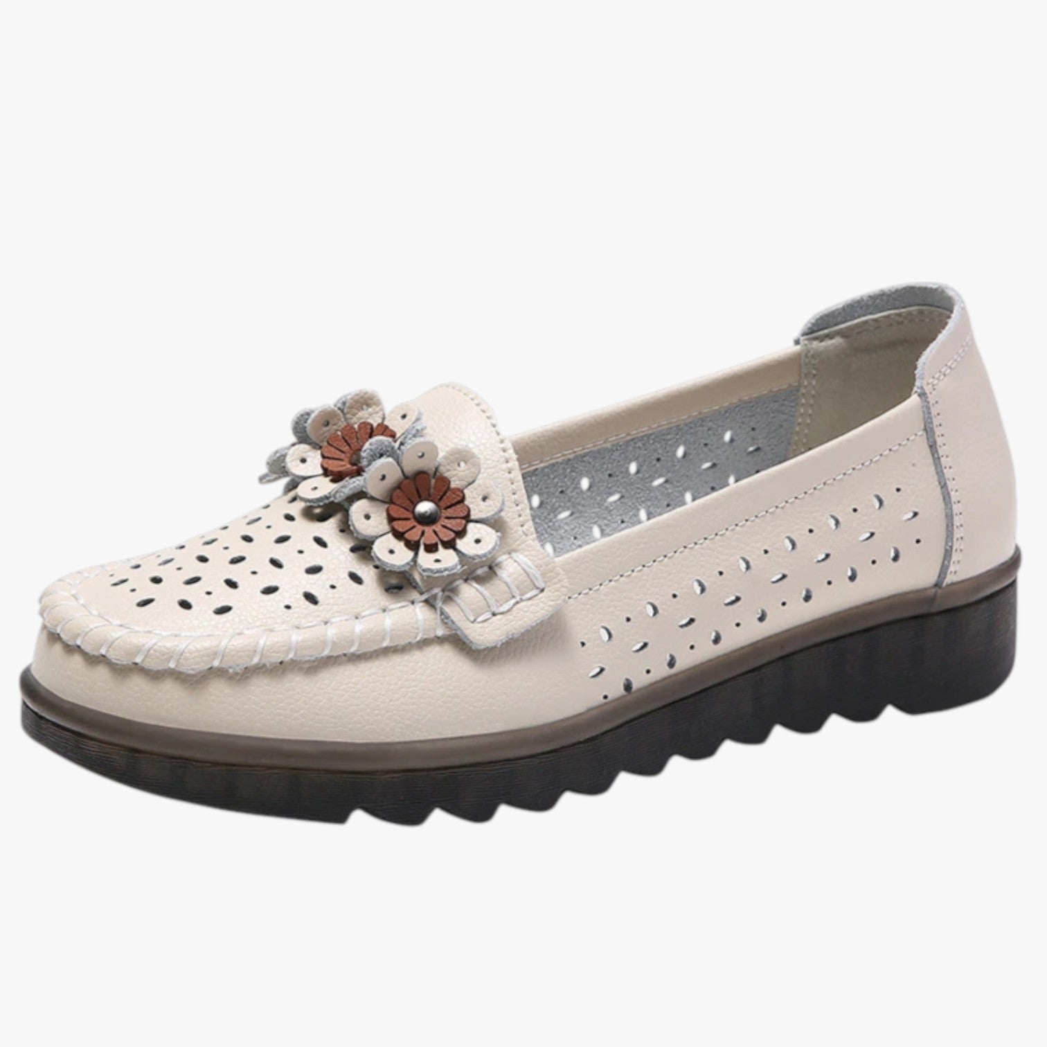 Annie | Summer shoes - Comfort and freshness with elegant floral details