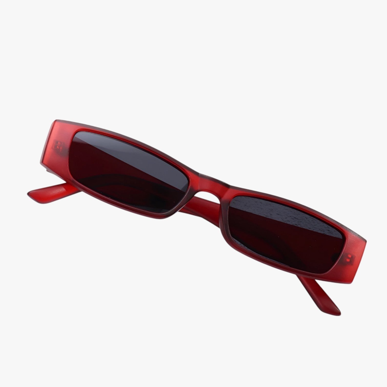 Lenora: Retro Slim Cat-Eye Sunglasses – Bold Style with UV Protection