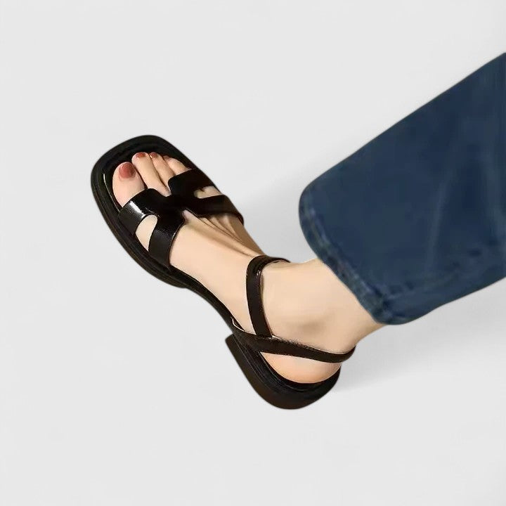 Deliane | Timeless, Elegant Flat Sandals