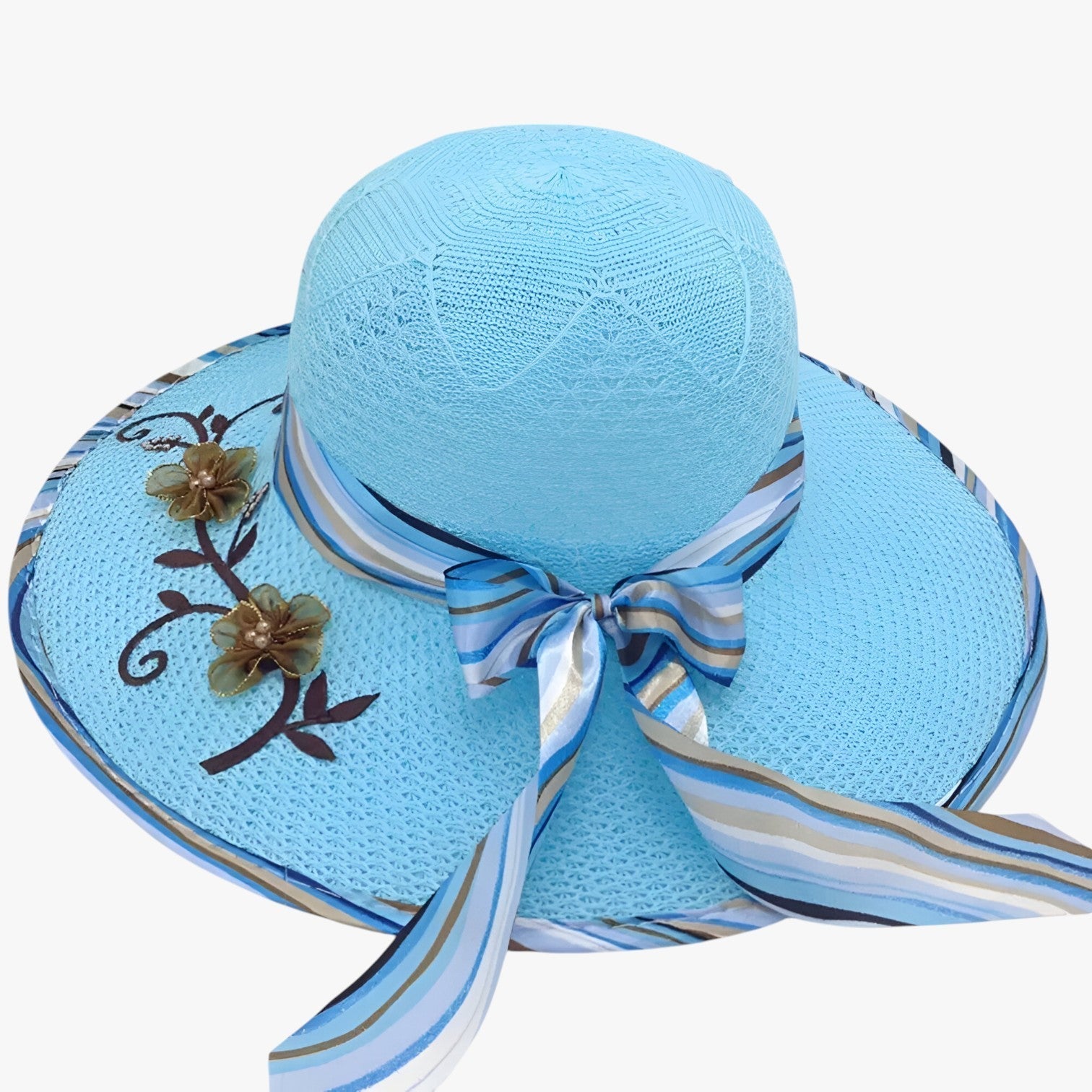 Nadia | Summer hat with a wide brim – fashionable, foldable and UV-protective