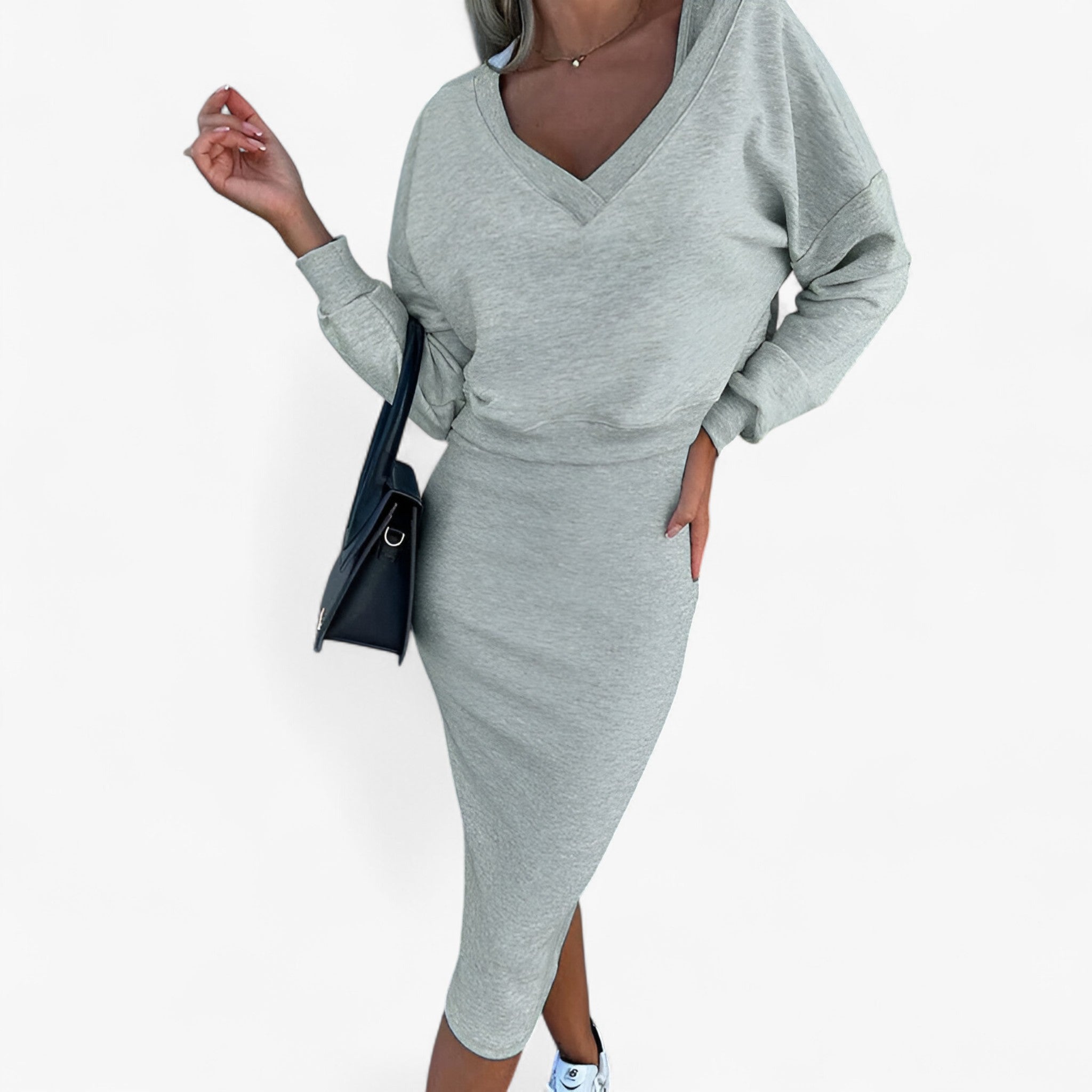 Lea | Sweater and dress set – Comfortable and sexy