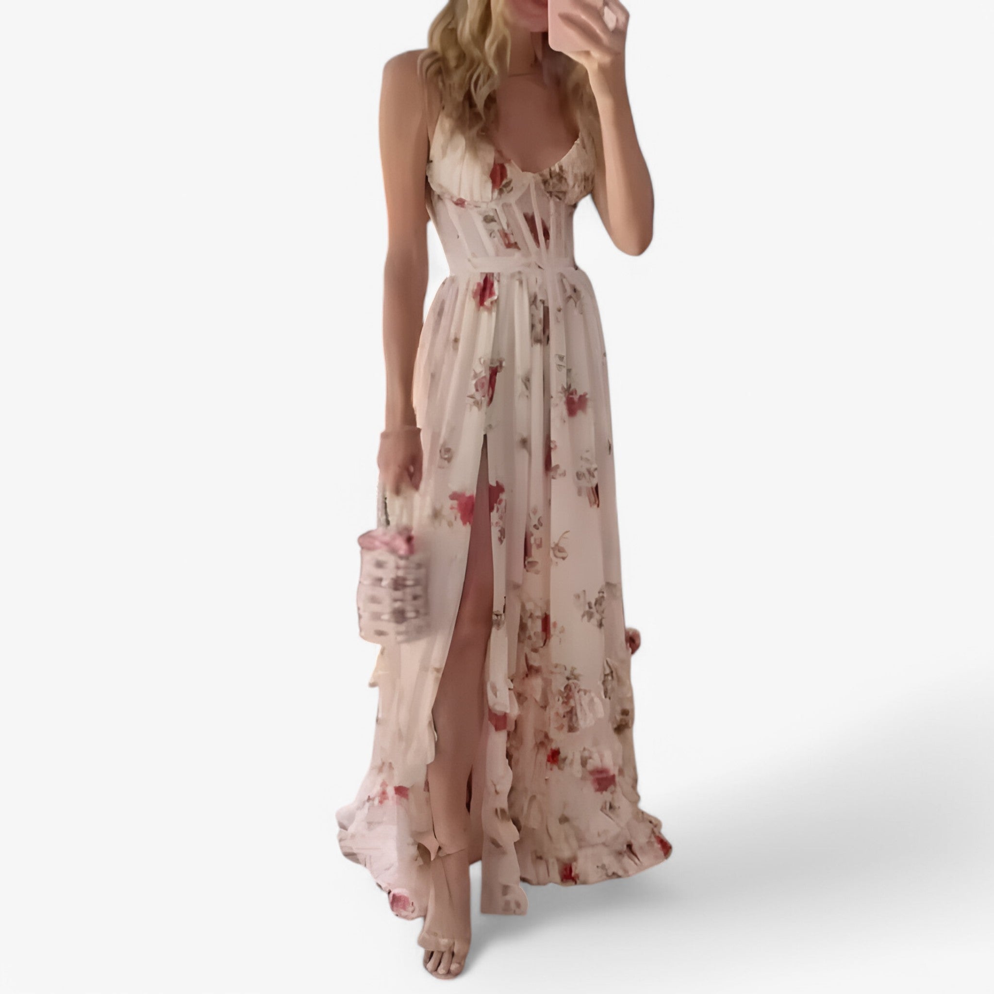 Sienna | Long wrap beach dress – elegant, flattering and comfortable