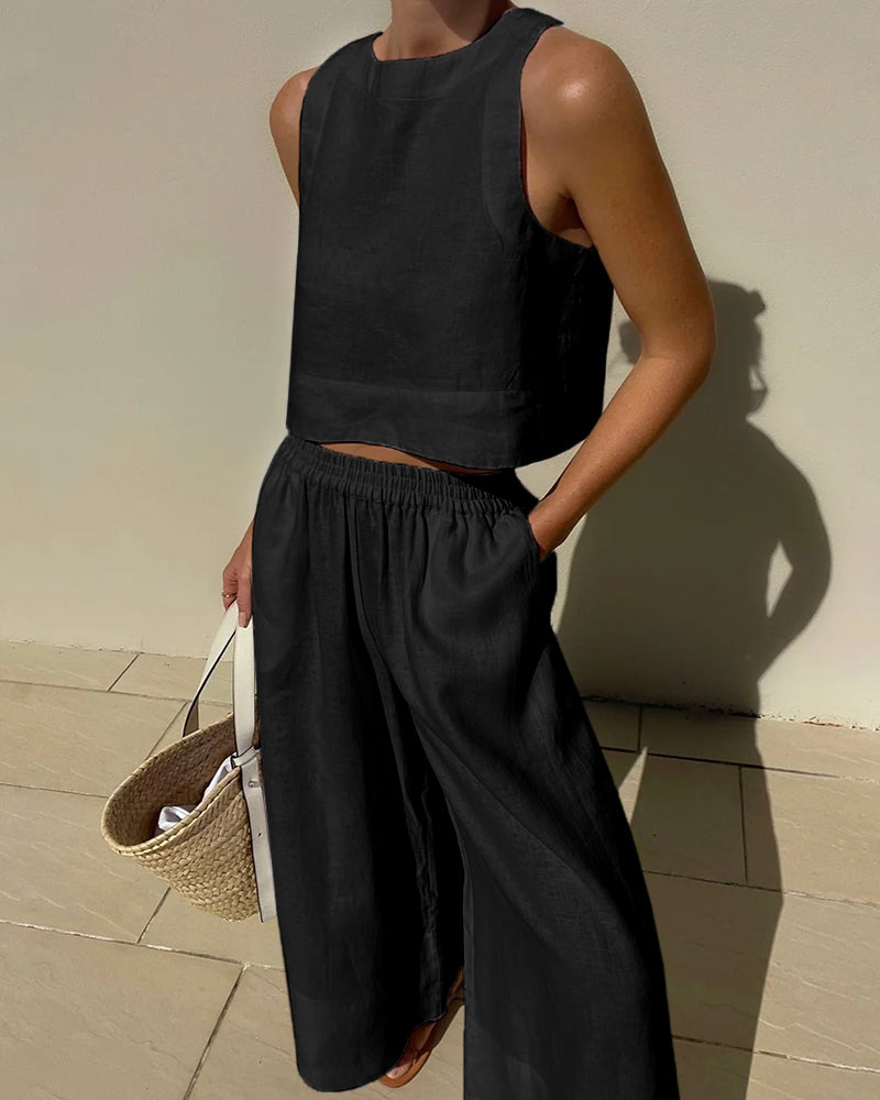 Timeless Classic Two-Piece Set – Elegant and Comfortable, Perfect for Work and Weekend Urban Style