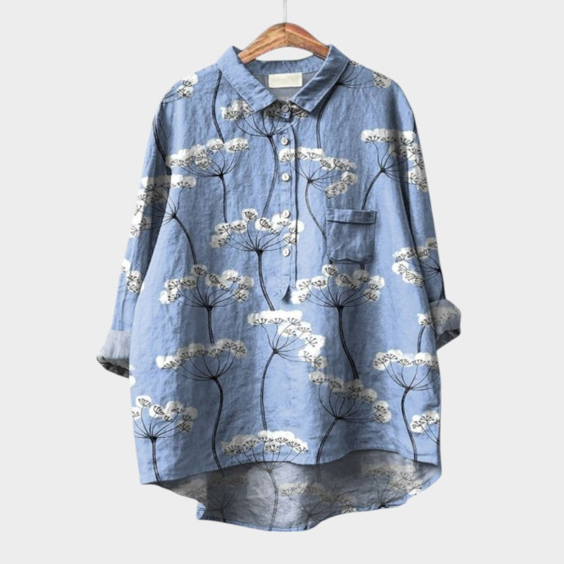 Nola™ Women's Blouse - Effortless Everyday Elegance