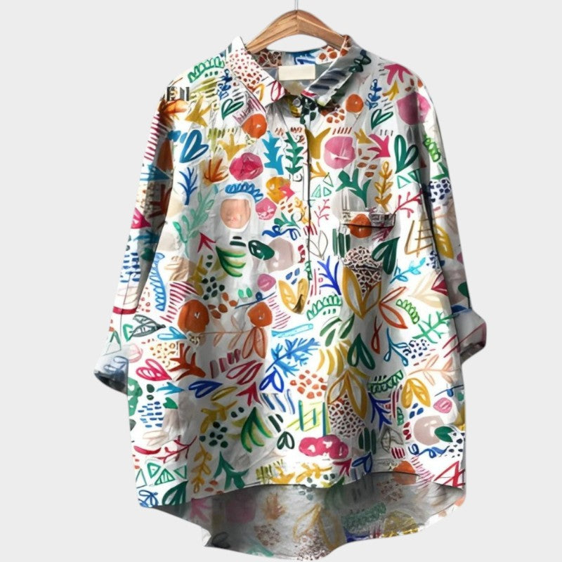 Nola™ Women's Blouse - Effortless Everyday Elegance