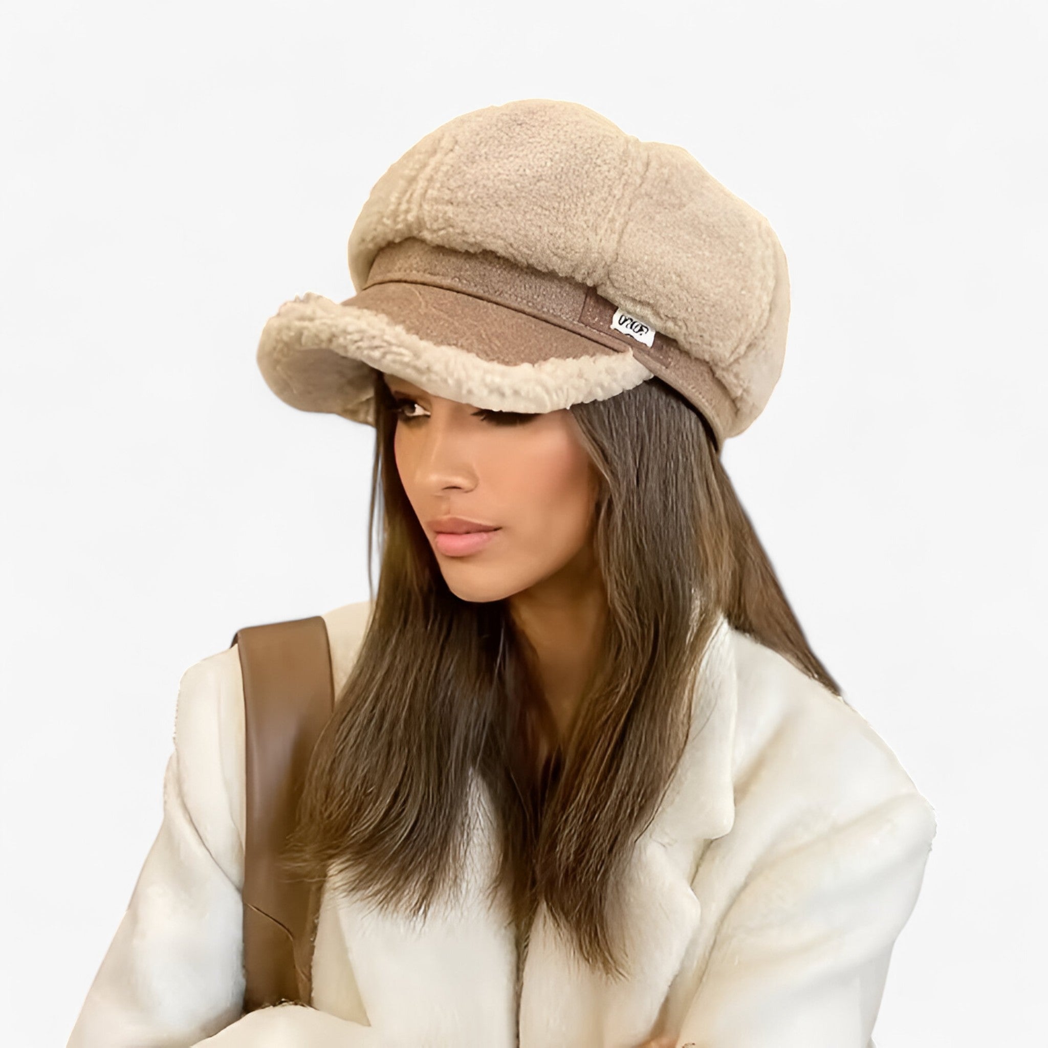 Olivia | Octagonal Hat – Elegant Retro Charm with a Modern Touch