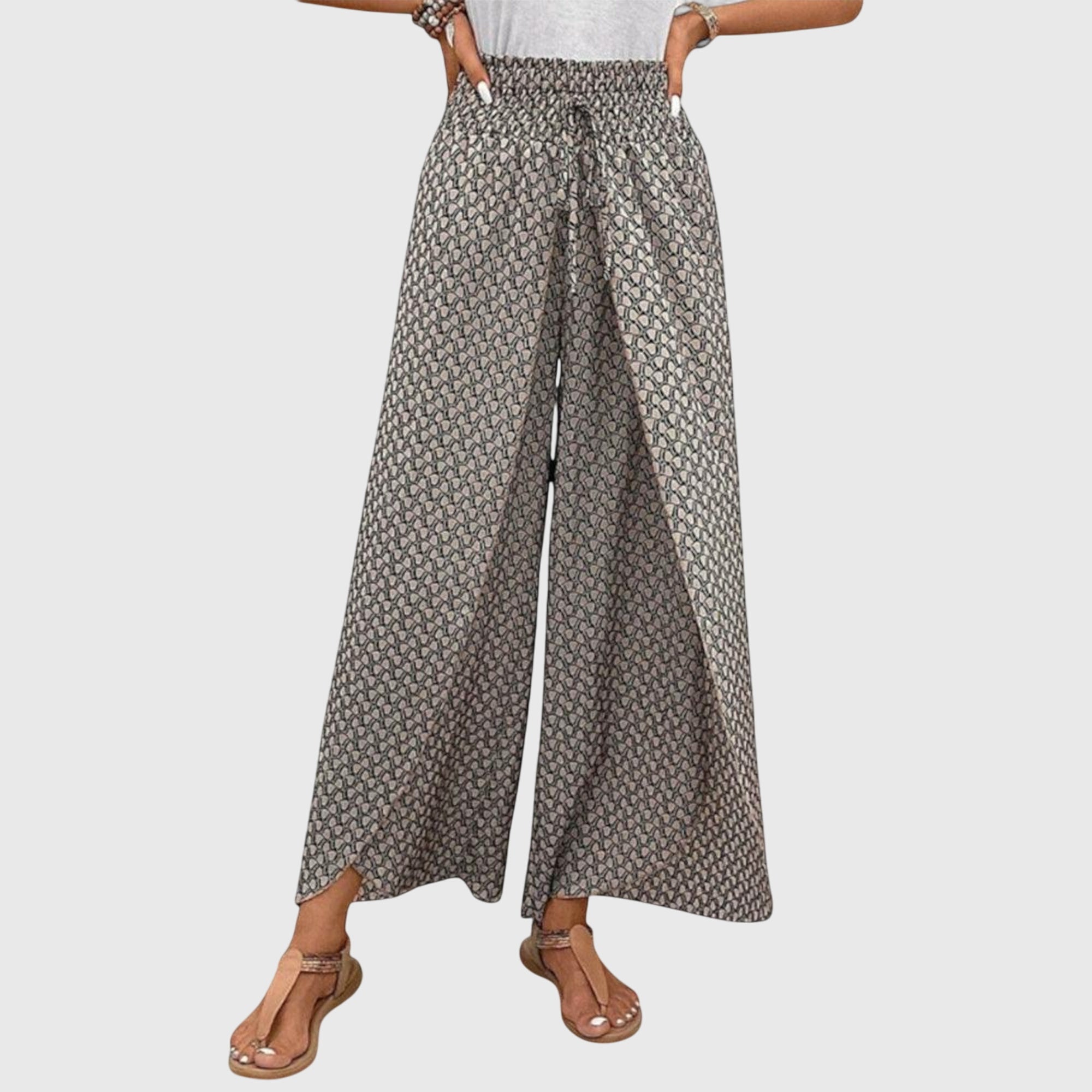 Chiara Palazzo Pants - Effortlessly Stylish, Flowing Wide-Leg Silhouette
