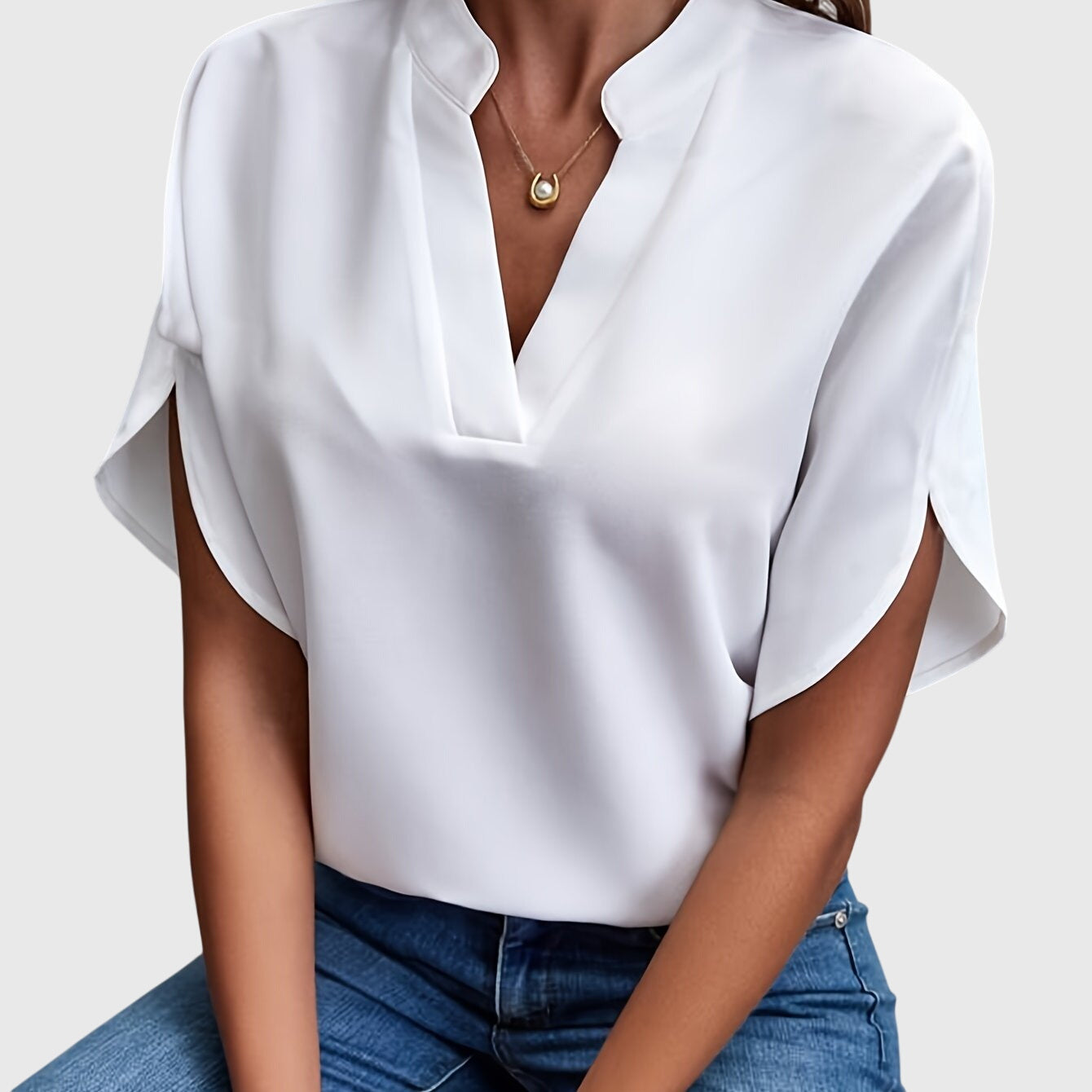 Kristie™ Chic Elegance Blouse - Effortless Sophistication