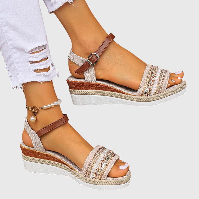 Joselyn™ Summer Orthopedic Sandals — All-Day Comfort & Arch Support
