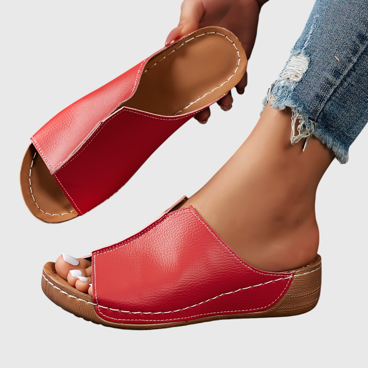 Alicia™ | Chic, Supportive Orthopedic Sandals for All-Day Comfort