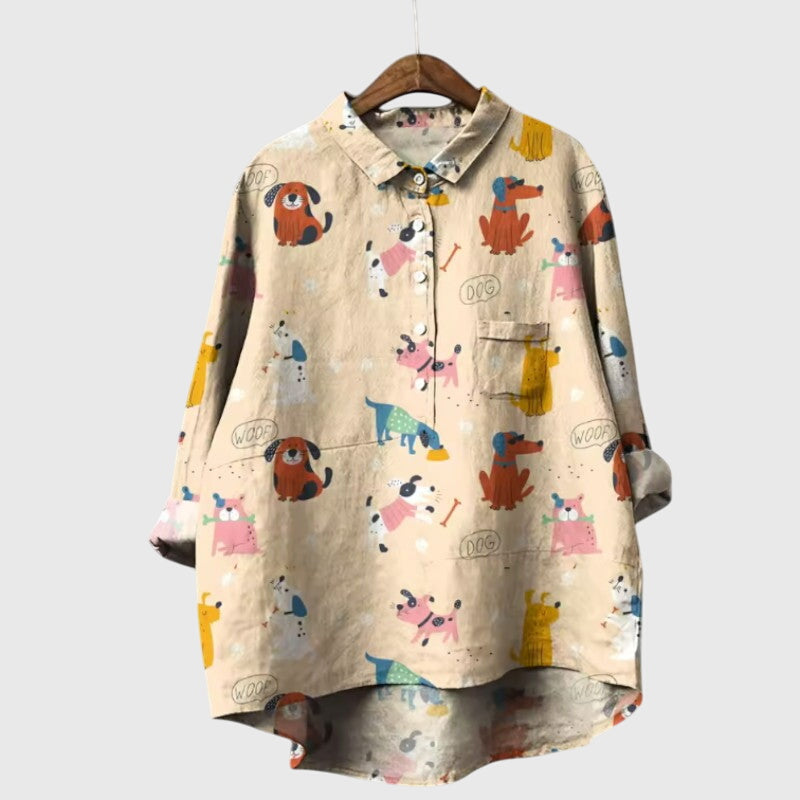 Elva™ Blouse - Effortless Elegance for Everyday Style