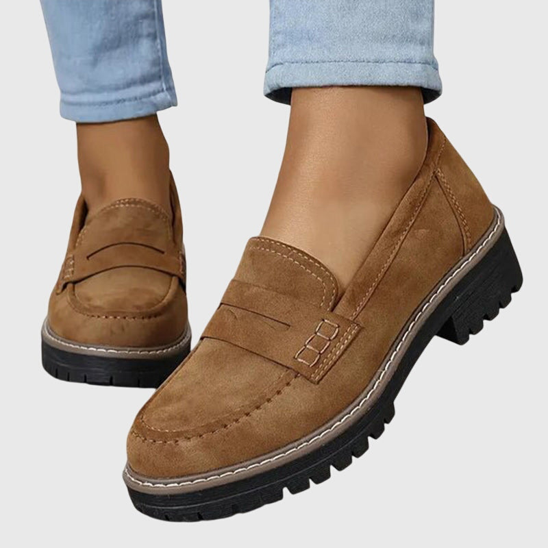 Destiny™ Classic Suede Loafers — Timeless Style and Everyday Comfort