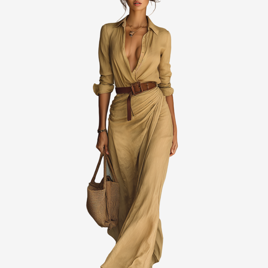 Maxi Elegant Dress — Timeless Sophistication