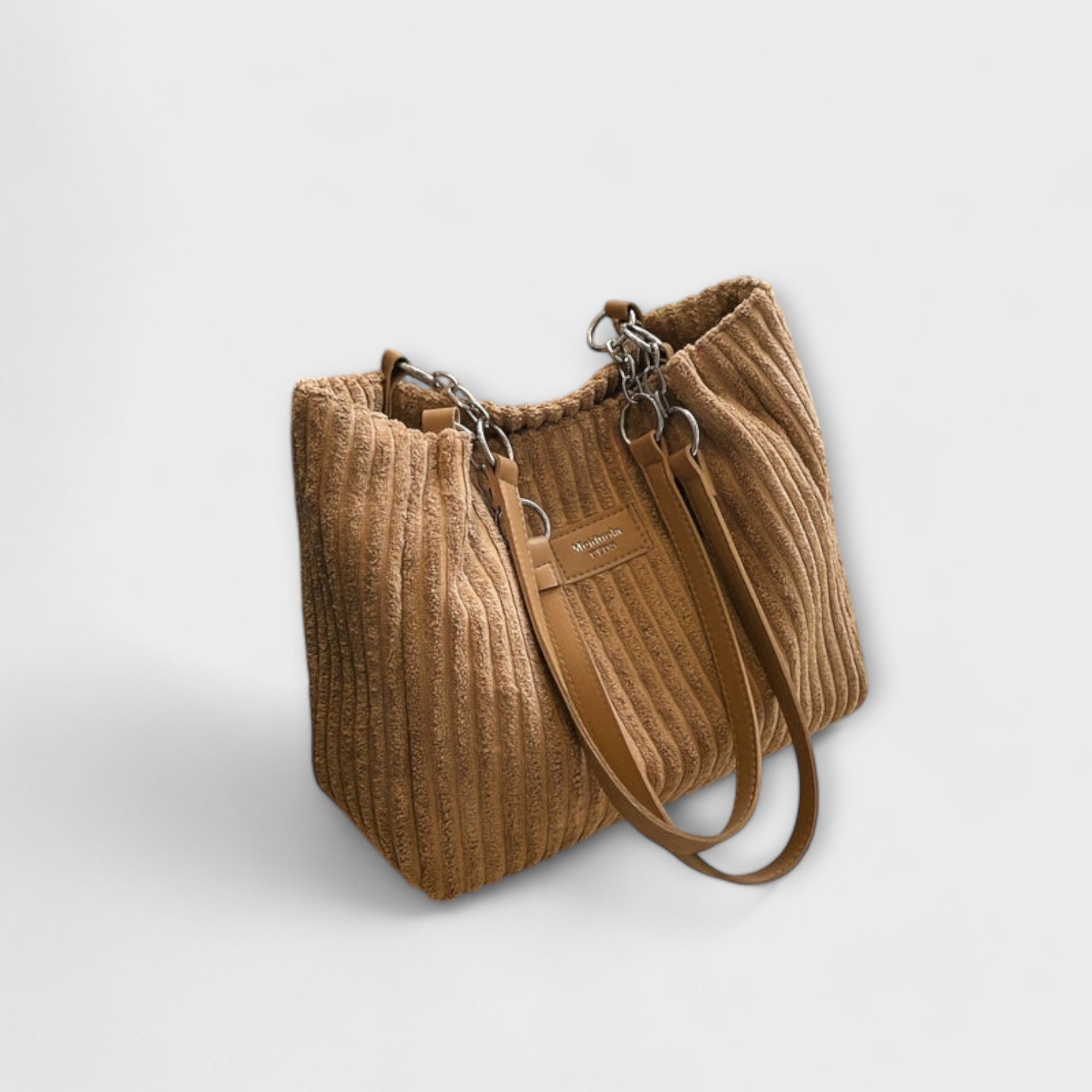 Olivia - Luxurious Soft Cord Shoulder Bag