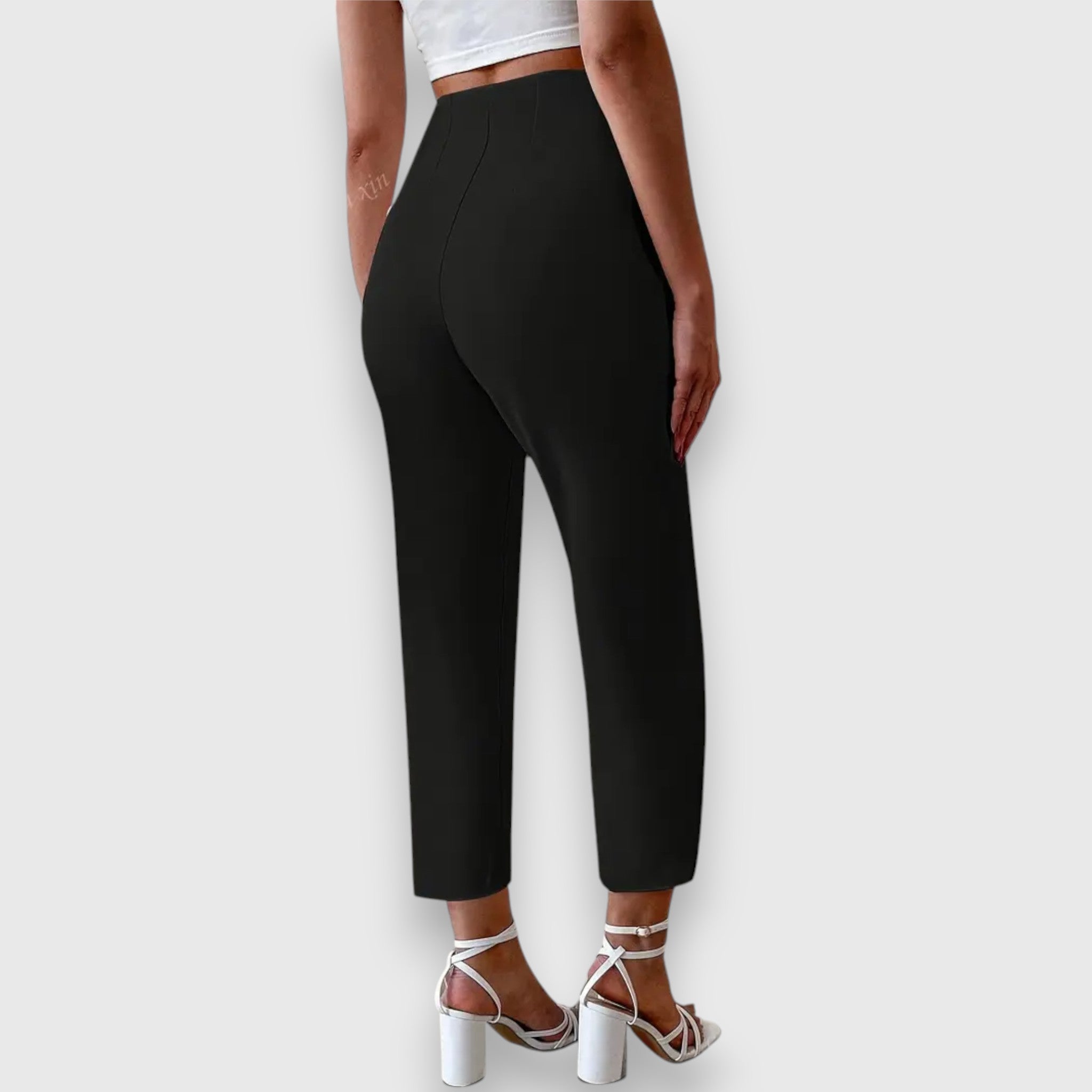 Verena – Elegant High-Waisted Trousers