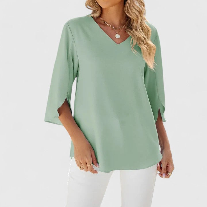 Debby – Timeless Chic, Elegant Blouse for Effortless Style