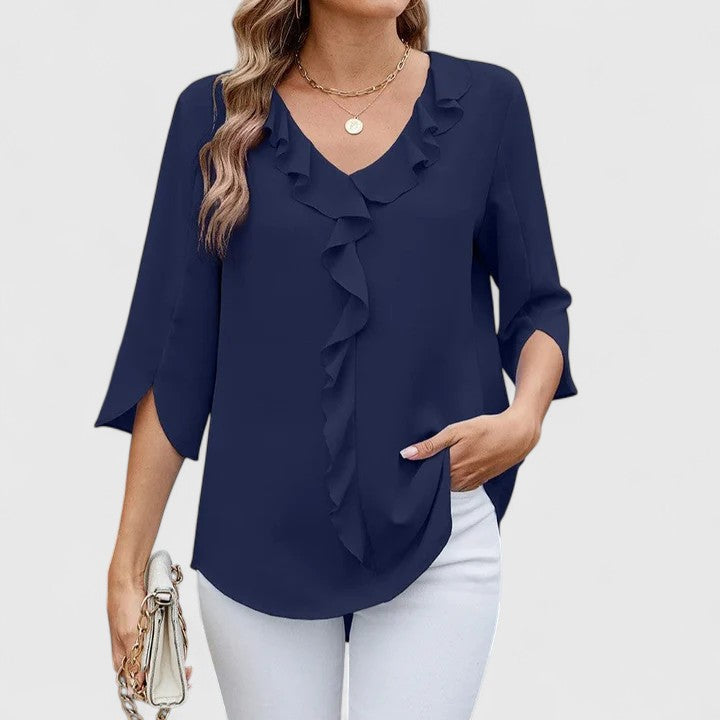 Debby – Timeless Chic, Elegant Blouse for Effortless Style
