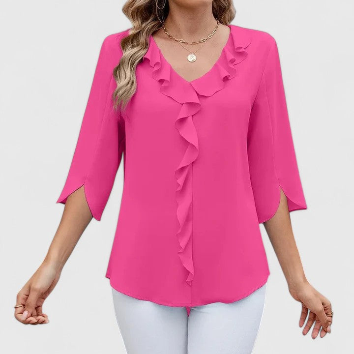 Debby – Timeless Chic, Elegant Blouse for Effortless Style