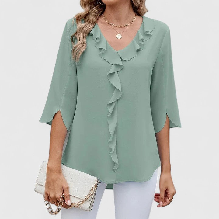 Debby – Timeless Chic, Elegant Blouse for Effortless Style