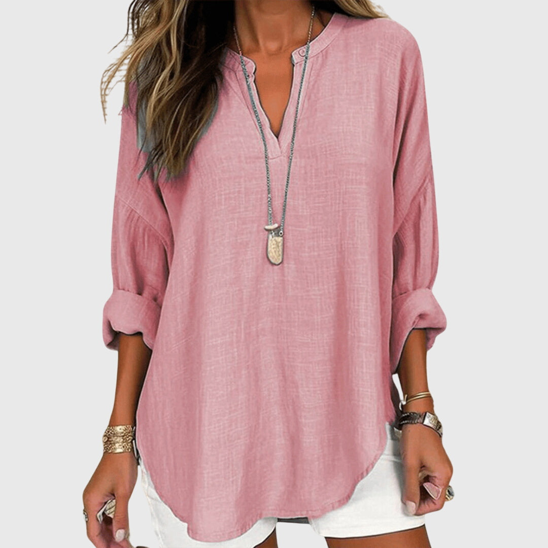 Lenara™ Breezy-Chic Beach Shirt